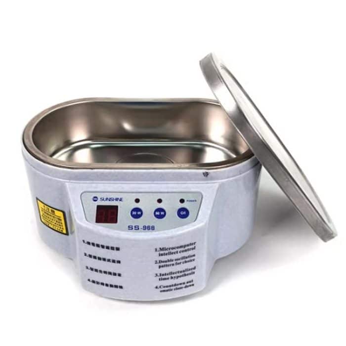 SUNSHINE 968 Mini Jewellery Glasses Cleaner Ultrasonic Cleaner, EU Plug, US Plug – Bild 2
