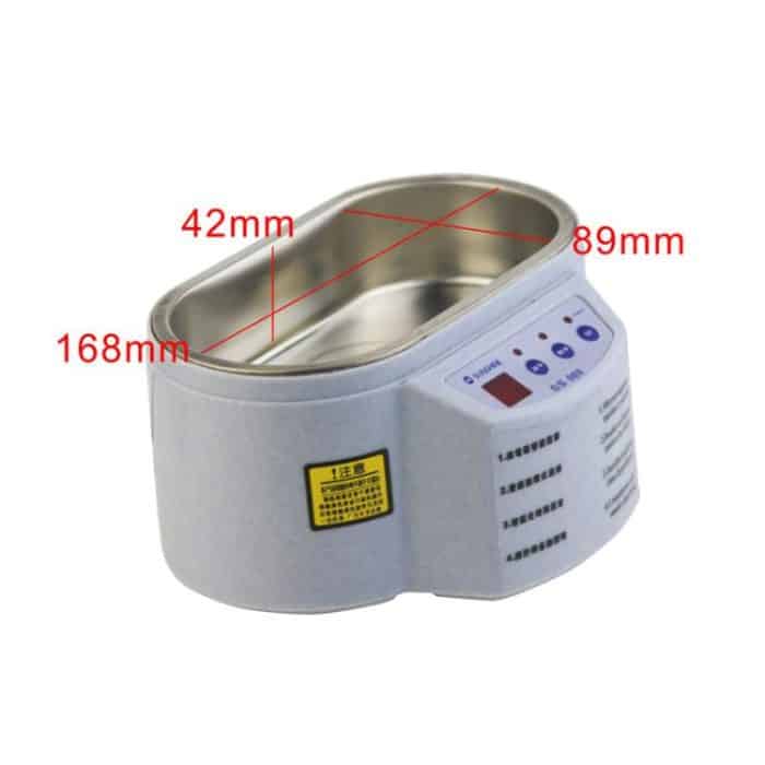 SUNSHINE 968 Mini Jewellery Glasses Cleaner Ultrasonic Cleaner, EU Plug, US Plug – Bild 4