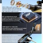 Live Noise Reduction Video Shooting Mini Mobile Phone Microphone Digital Wireless Lapel Microphone, H68 3 In 1 Single Mic, H68 3 In 1 Dual Mic, H67 Type-C Single Mic, H67 Type-C Dual Mic, H67 8 Pin Single Mic, H67 8 Pin Dual Mic – Bild 4