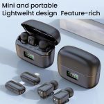 Dual Microphone Mini Wireless Finger Clip Microphone Mobile Phone Live Noise Reduction Bluetooth Microphone, Type-C, 8 Pin – Bild 4