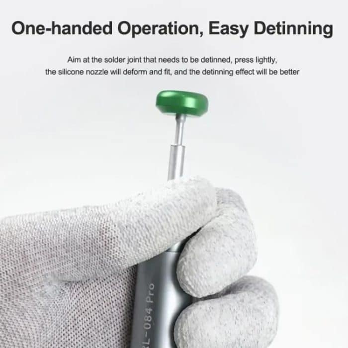 Powerful Aluminium Alloy Solder Sucker Manual Solder Residue Sucker, RL-084 Pro – Bild 6