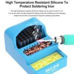 3 In 1 Soldering Iron Cleaner Soldering Iron Tip Tin Residue High Temperature Resistant Cleaning Sponge Steel Wire Cleaning Ball, RL-599C – Bild 4