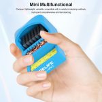 3 In 1 Soldering Iron Cleaner Soldering Iron Tip Tin Residue High Temperature Resistant Cleaning Sponge Steel Wire Cleaning Ball, RL-599C – Bild 6