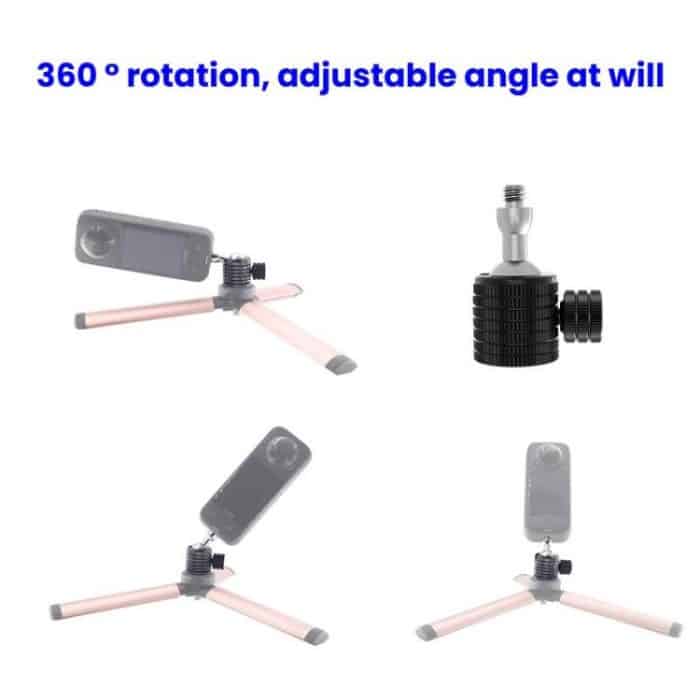 Female To 1/4 Male Universal Mini Ball Head Adapter Mount Aluminium Alloy Mobile Phone Camera Tripod Accessories, Q1 1/4, Q1-B 1/4, Q2 3/8, Q2-B 3/8, Q3 M4, Q3-B M4, Q4 M5, Q4-B M5, Q5 M6, Q5-B M6 – Bild 6