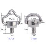 M4 Quick Release Screw Camera Drone Shoulder Strap Lanyard Screw, TF3224 2pcs, TF3425 2pcs – Bild 6