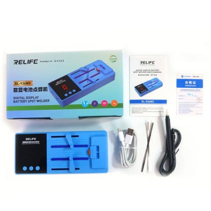 Digital Display Battery Spot Welder Small Portable Repair Lithium Battery Spot Welder, RL-936WE – Bild 8