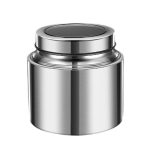 304 Stainless Steel Sealed Canister With Transparent Lid Leak-Proof Freshness Preserving Storage Can, 800ml, 1000ml, 1500ml