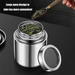 304 Stainless Steel Sealed Canister With Transparent Lid Leak-Proof Freshness Preserving Storage Can, 800ml, 1000ml, 1500ml – Bild 5