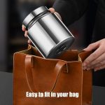 304 Stainless Steel Sealed Canister With Transparent Lid Leak-Proof Freshness Preserving Storage Can, 800ml, 1000ml, 1500ml – Bild 9