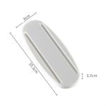 10 Stück Plug-in-Draht-Finisher-Board-Halter, wandmontierter Board-Router-Halter, Oval, Square – Bild 3