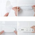 10 Stück Plug-in-Draht-Finisher-Board-Halter, wandmontierter Board-Router-Halter, Oval, Square – Bild 5