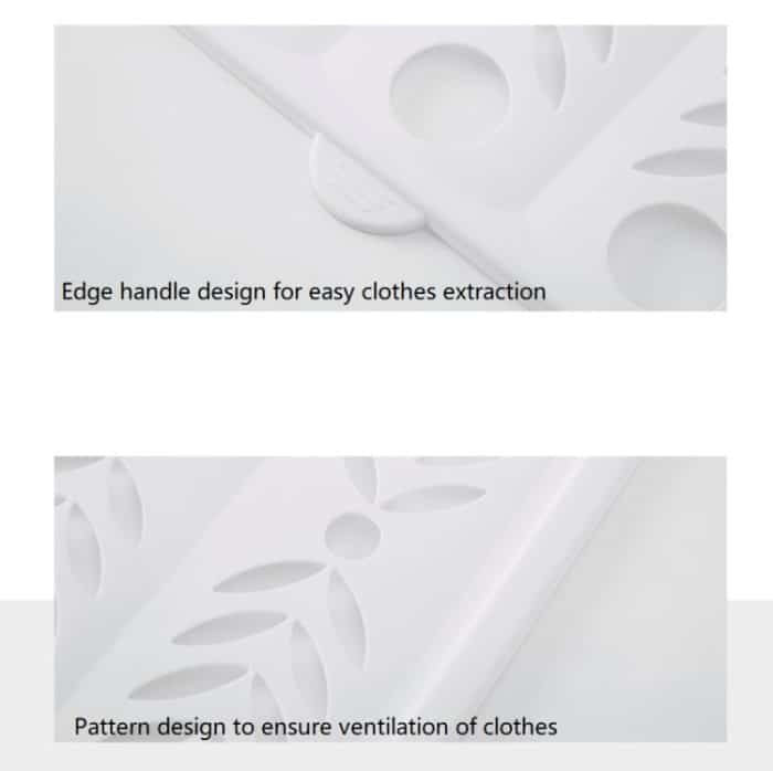 7PCS Multifunktionales, schnell zusammenklappbares Kleidungsbrett, zusammenklappbares Aufbewahrungsartefakt, Small, Big – Bild 8