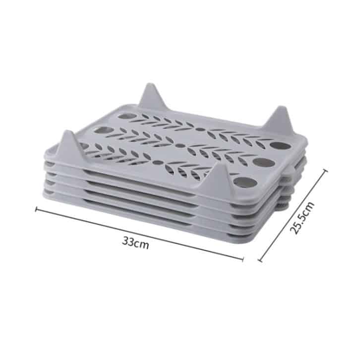 7PCS Multifunktionales, schnell zusammenklappbares Kleidungsbrett, zusammenklappbares Aufbewahrungsartefakt, Small, Big – Bild 9