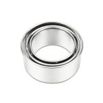 3 teile/satz Edelstahl Runde Knödel Wrapper Formen Set Cutter Maker Werkzeuge, Circular, Sawtooth – Bild 2