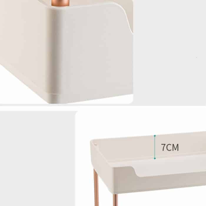 Regalwagen mit schmalem Boden und mehrschichtigem Bücherregal, Four Layers, Three Layers, Two Layers – Bild 5