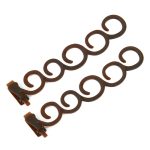 Elegance Hair Braider Flower Magic Haarspange Queue Twist Zopf Frisur Styling-Zubehör, Größe: 13,5 x 2,5 cm – Bild 2