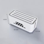 Multifunktionale Desktop-Netzkabelreihe und Kabelmanagementbox, Row and Cable Management Box – Bild 3