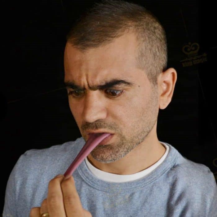 Halloween lustige Zaubertricks falsche Simulation Zungen Dekompression Spielzeug – Bild 5