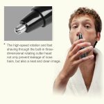Xiaomi youpin riwa ra-555b wasserdichter wiederaufladbare Augenbraue Trimmen und Nase Haarschneider für Männer – Bild 9