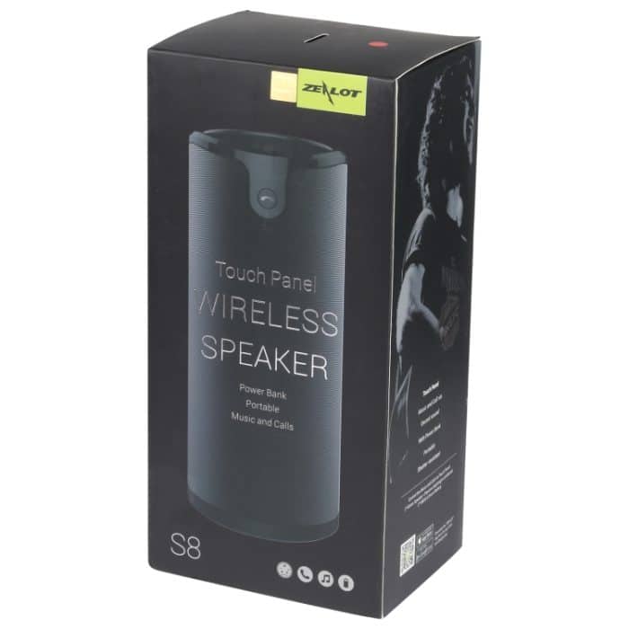 ZEALOT S8 3D-Stereo-Bluetooth-Lautsprecher, kabellose Subwoofer-Säule, tragbar, Touch-Steuerung, AUX-TF-Kartenwiedergabe, Freisprecheinrichtung mit Mikrofon – Bild 9