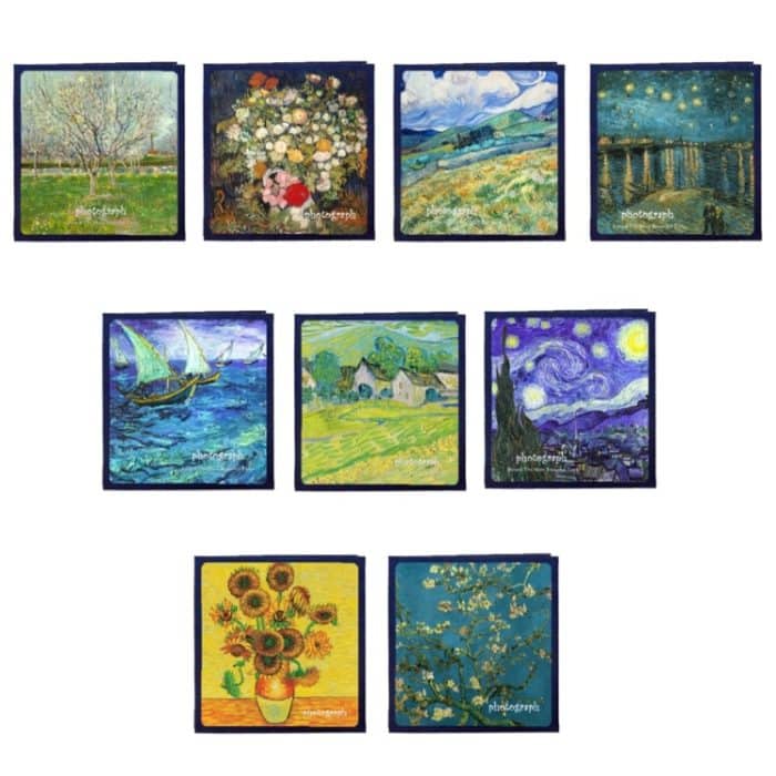 Retro Art DIY handgemachtes Fotoalbum selbstklebendes Filmalbum, 16 inch Blossom, 16 inch Bouquet, 16 inch Landscape, 16 inch Starry Night, 16 inch Ride The Wind And Waves, 16 inch Back To Nature, 16 inch Sunflower, 16 inch Starry Sky... – Bild 2