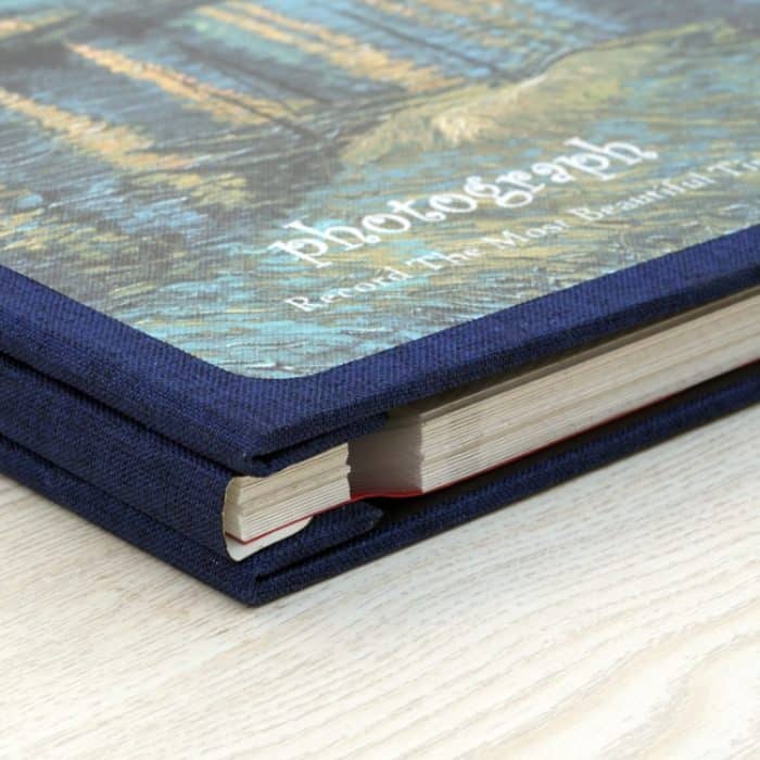 Retro Art DIY handgemachtes Fotoalbum selbstklebendes Filmalbum, 16 inch Blossom, 16 inch Bouquet, 16 inch Landscape, 16 inch Starry Night, 16 inch Ride The Wind And Waves, 16 inch Back To Nature, 16 inch Sunflower, 16 inch Starry Sky... – Bild 3