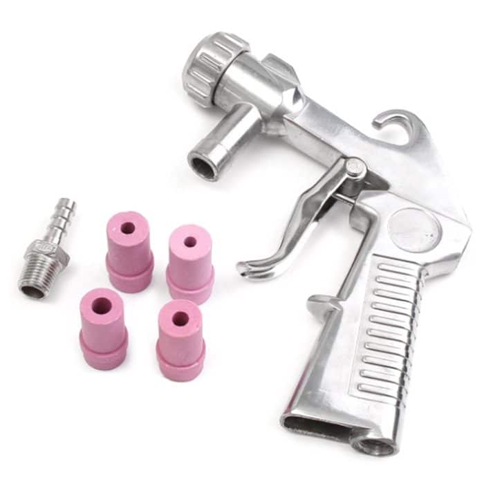 Hand-Sandstrahlgerät, pneumatisches Sandstrahl-Glas-Entrostungsgerät, Package A, Package B – Bild 2