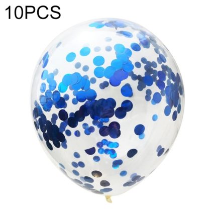 10 Stück 12-Zoll-Konfetti-Luftballons, Hochzeitsdekoration, alles Gute zum Geburtstag, Party-Latex-Ballon