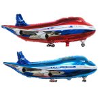 2 PCS Flugzeug Modell Ballon Spielzeug Cartoon Party Ballon Kinder Spielzeug – Bild 2