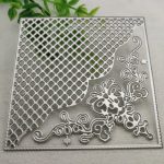 DIY Album Kartenherstellung Werkzeug Schneidvorlage Square Grid Schneidmesser – Bild 2