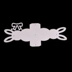 DIY Kaninchen Dekoration Messer Mold Scrapbook Album Stempel Dekoration Relief – Bild 3