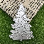 3 stücke Metallprägeschneider Gläbchen DIY Kohlenstoffstahl Cutter Die Weihnachtsbaumschneider Matrize