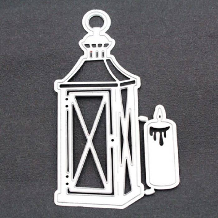 Laterne Kerze Kohlenstoffstahl Messer Mold DIY Fotoalbum Schneidbuch Grußkarten Prägung Schneidemesser Schimmel – Bild 2