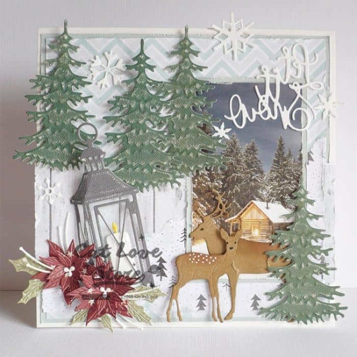 Laterne Kerze Kohlenstoffstahl Messer Mold DIY Fotoalbum Schneidbuch Grußkarten Prägung Schneidemesser Schimmel – Bild 5