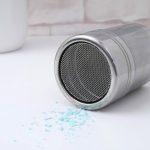 Edelstahl 304 Staubpulver Gewürzbehälter Feinmaschiges Fass Kakaopulver Haushaltsküchengeräte – Bild 3