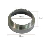 Kaffeemaschine Pulver Picker Pulver Ring Anti-Flug Pulver Quantitative Ring Espresso 58mm ohne magnetische Maschine Zubehör, 58mm – Bild 7