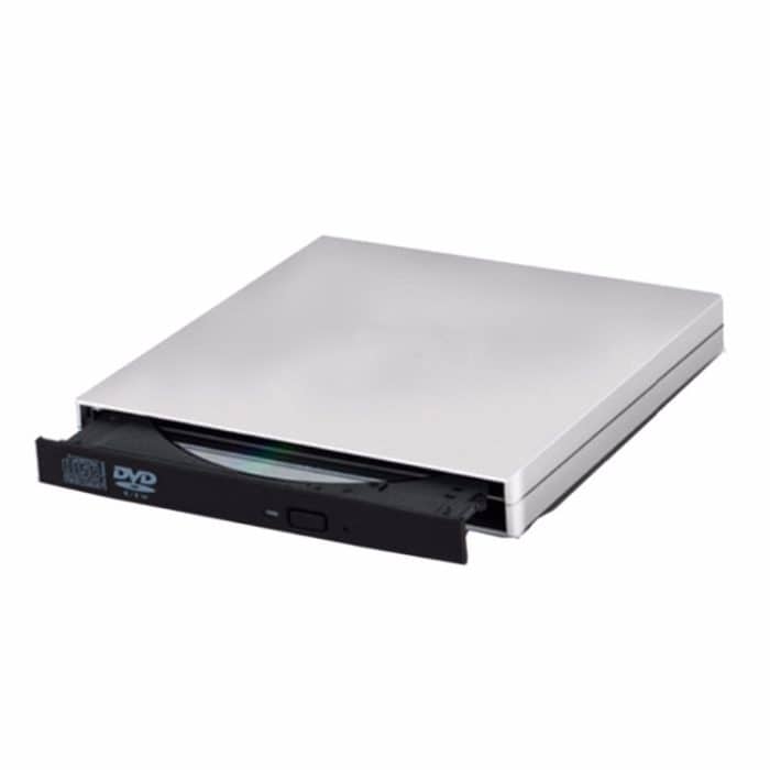 USB 2.0 Portable Ultra Slim Externer DVD-RW CD-RW CD-ROM-Player für PC – Bild 1