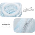 3 PCS Nylon Wäschesack Schuhwaschtrainer Sport Sneaker Tennisstiefel Wäschemaschinen Waschbeutel – Bild 3