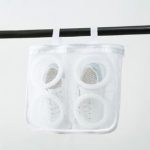 3 PCS Nylon Wäschesack Schuhwaschtrainer Sport Sneaker Tennisstiefel Wäschemaschinen Waschbeutel – Bild 5