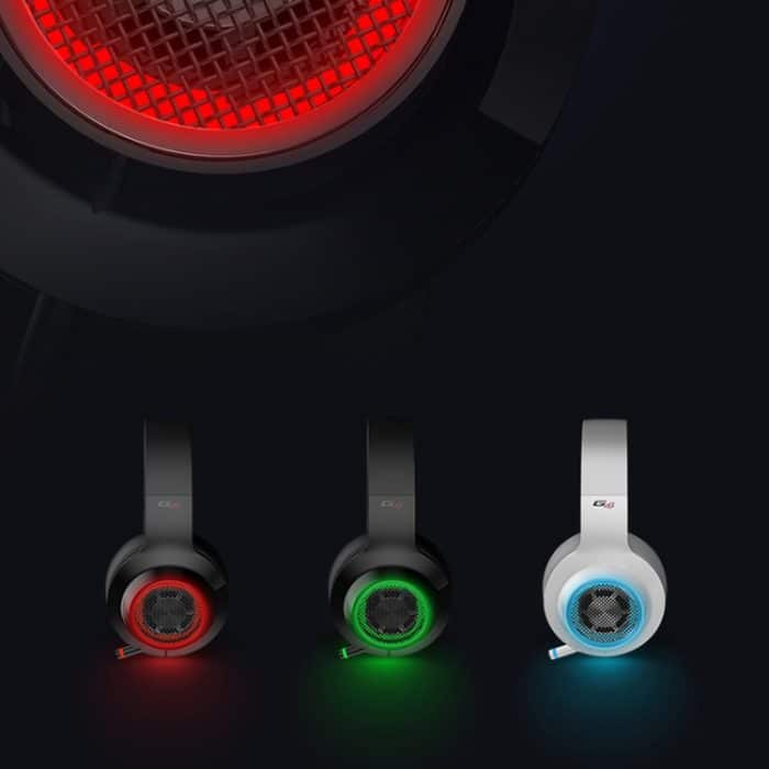 Edifier HECATE G4 Gaming-Kopfhörer, Desktop-Computer, Hörunterscheidung, 7.1-Kanal-Headset, Kabellänge: 2,5 m, G4 Black Green, G4 Black Red, G4 White – Bild 6