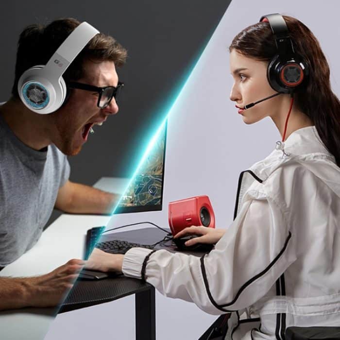 Edifier HECATE G4 Gaming-Kopfhörer, Desktop-Computer, Hörunterscheidung, 7.1-Kanal-Headset, Kabellänge: 2,5 m, G4 Black Green, G4 Black Red, G4 White – Bild 8