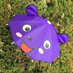 5 Stück niedlicher Cartoon-Kinder-Regenschirm, kreativer Tier-Regenschirm mit langem Griff – Bild 6