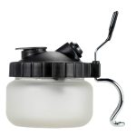 Multifunktions-Airbrush-Reinigungstopf, Modell, Luftpumpe, Sprühfarbe, Färbewerkzeug, Abfallsammelflasche, Stifthalter, 304ml Air Pump Spray Paint Bottle