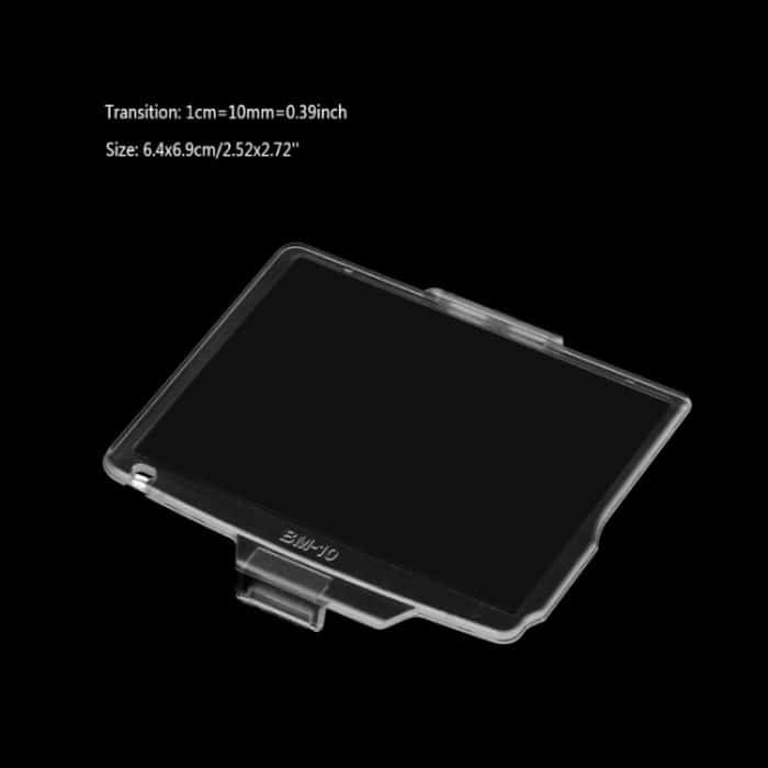 BM10 Hard LCD Monitor Cover Displayschutzfolie für Nikon D90 Kamera Zubehör – Bild 3