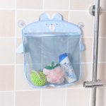 Cartoon Wandbehang Küche Badezimmer Aufbewahrungsbeutel Gestrickte Netz Netztasche Baby Badespielzeug Shampoo Organizer – Bild 5