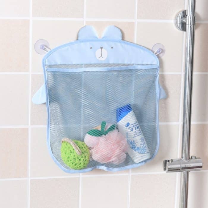 Cartoon Wandbehang Küche Badezimmer Aufbewahrungsbeutel Gestrickte Netz Netztasche Baby Badespielzeug Shampoo Organizer – Bild 5