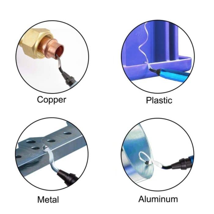 NB1100 Handentgratungsmesserschaber, Handle + 1 Cutter Head, 10 Cutter Heads, Handle +10 Cutter Heads – Bild 6