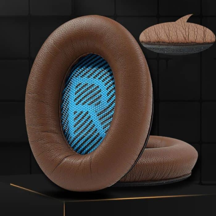 2 Stück für BOSE QC 15/25/35 Lammfell-Leder-Kopfhörer-Abdeckung Ohrenschützer – Bild 5