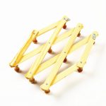 Massives hölzernes einziehbares Wandbehang-Faltgarderobe-Trockengestell – Bild 3