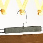 Massives hölzernes einziehbares Wandbehang-Faltgarderobe-Trockengestell – Bild 6